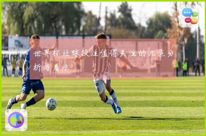 世界杯让球投注值得关注的几点分析与看法