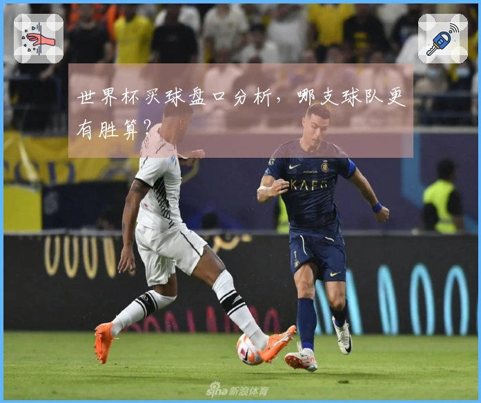 世界杯买球盘口分析，哪支球队更有胜算？